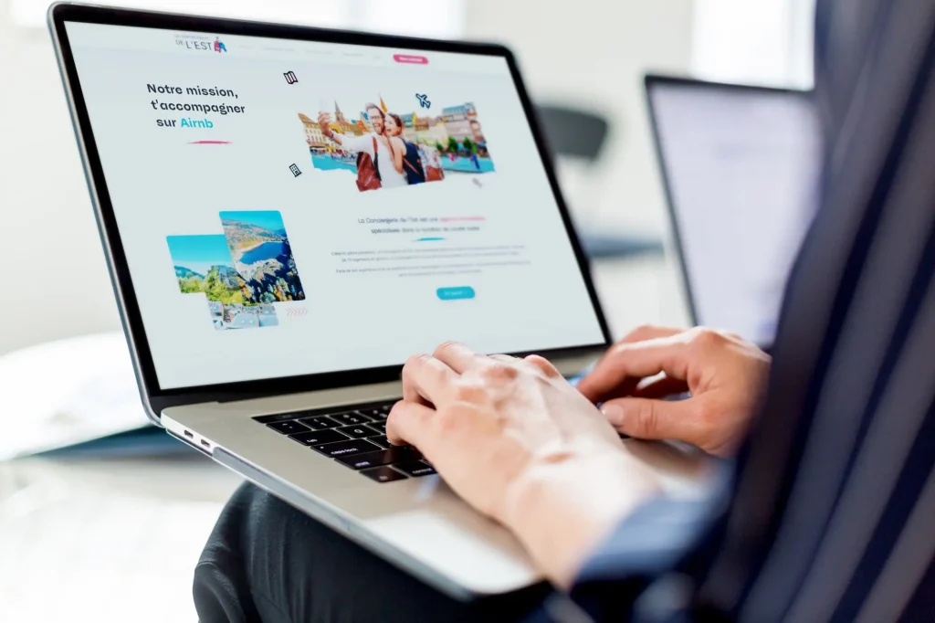 Création site web pour conciergerie AirBnB à Strasbourg Alsace