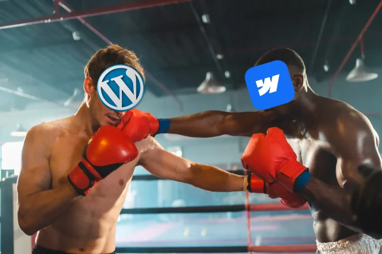 WordPress vs Webflow : bataille CMS, lequel choisir ?